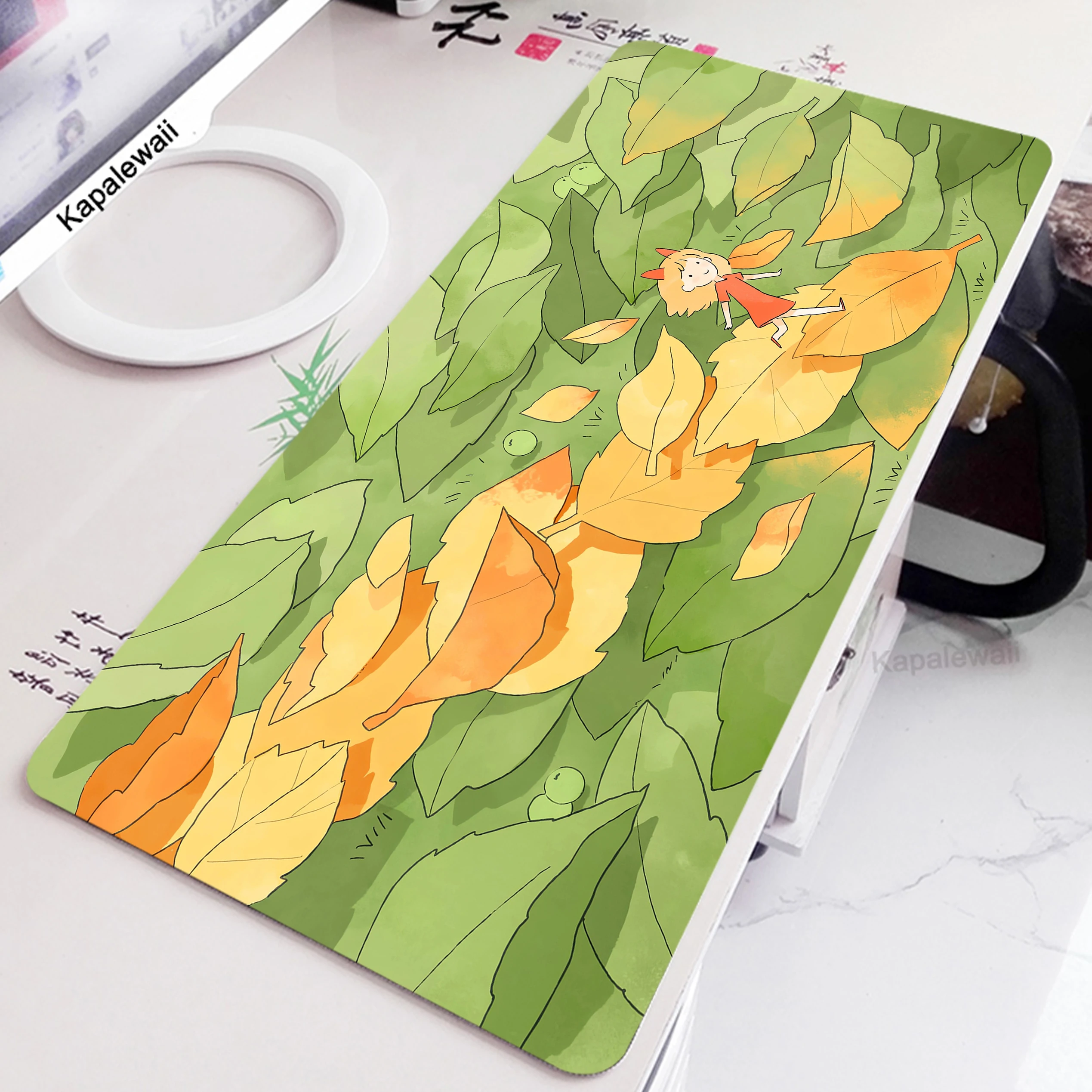 

Kawaii Anime Gaming Mousepad Desk Accessories Mouse Pad Computer Large Mouse Mat XXL Desk Pad Keyboard Mats Girl Office Cute Rug