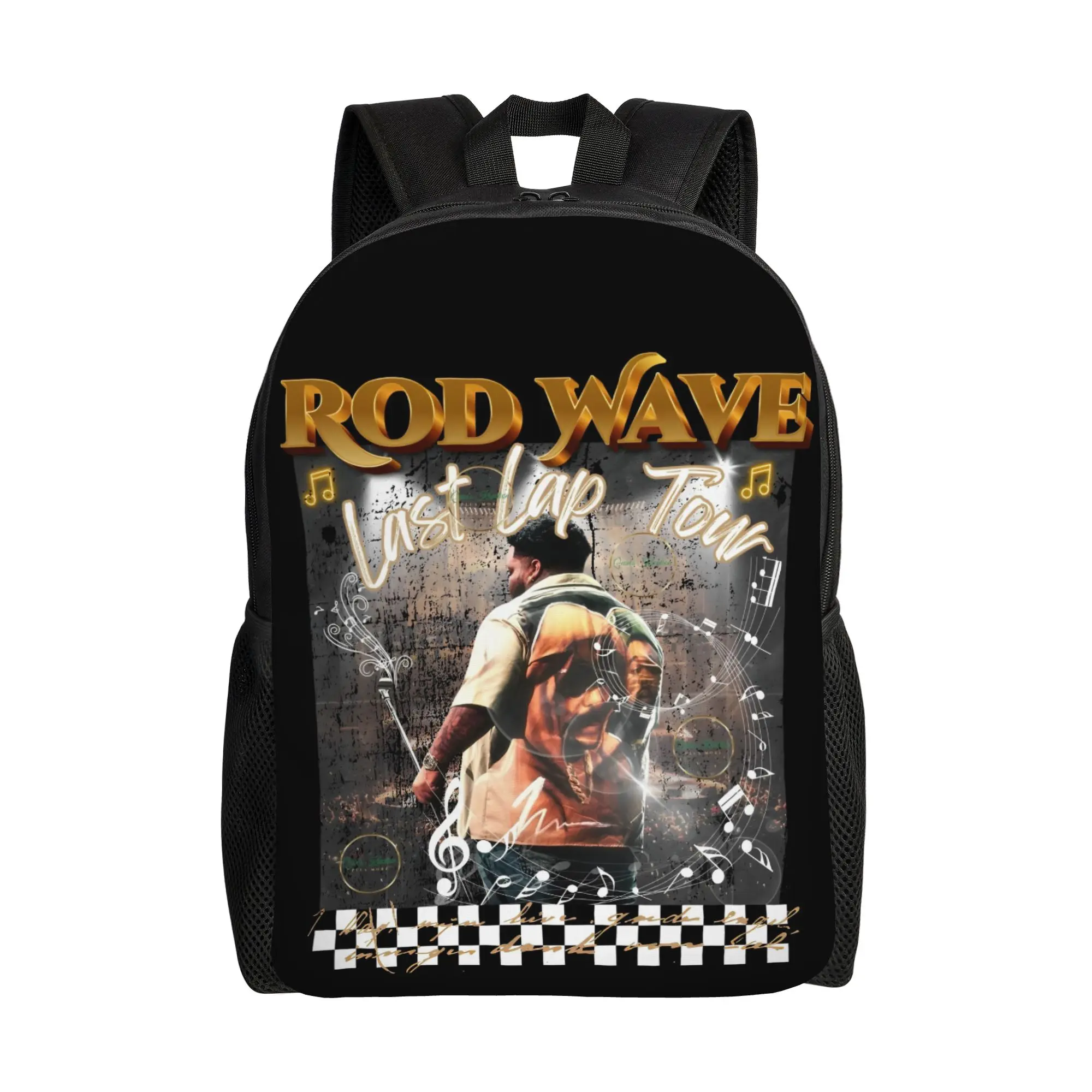 

Рюкзак Rod Wave в стиле хип-хоп для студентов, спортсменов и деловых людей, для мужчин и женщин, для ноутбука, компьютера, сумка через плечо