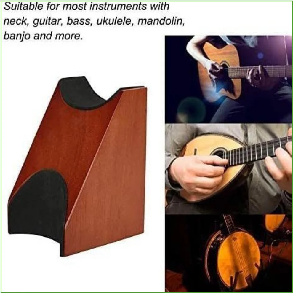 Gitarrenhals-Stützkissen - Universell passend für alle Saiteninstrumente - Ideal für Gitarrenbauer-Reparatur, Reinigung & Wartung – Detail 2