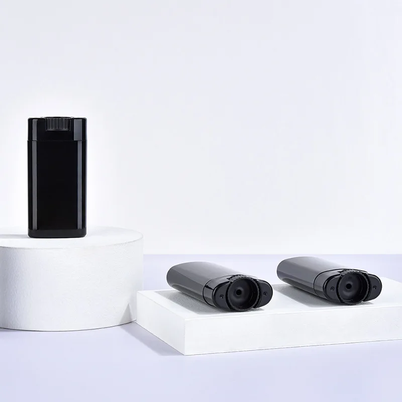 3-5 sztuk 15ml puste pojemniki na dezodoranty wielokrotnego napełniania plastikowa butelka Twist-Up DIY naturalny dezodorant w sztyfcie tubka kosmetyki błyszczyk