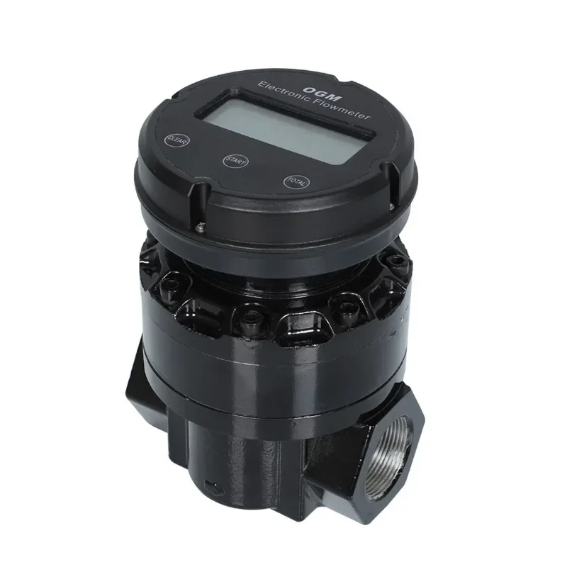 High precision OGM electronic digital display waist wheel flowmeter liquid flow meter diesel meter accurate measurement