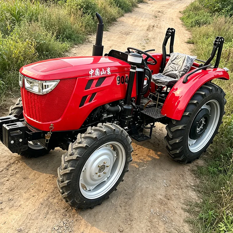 Customized Powerful 4WD Tractor, Four‑Wheel Rotary Plowing Machine, Upgraded Cultivator, High‑Power Plowing Machine