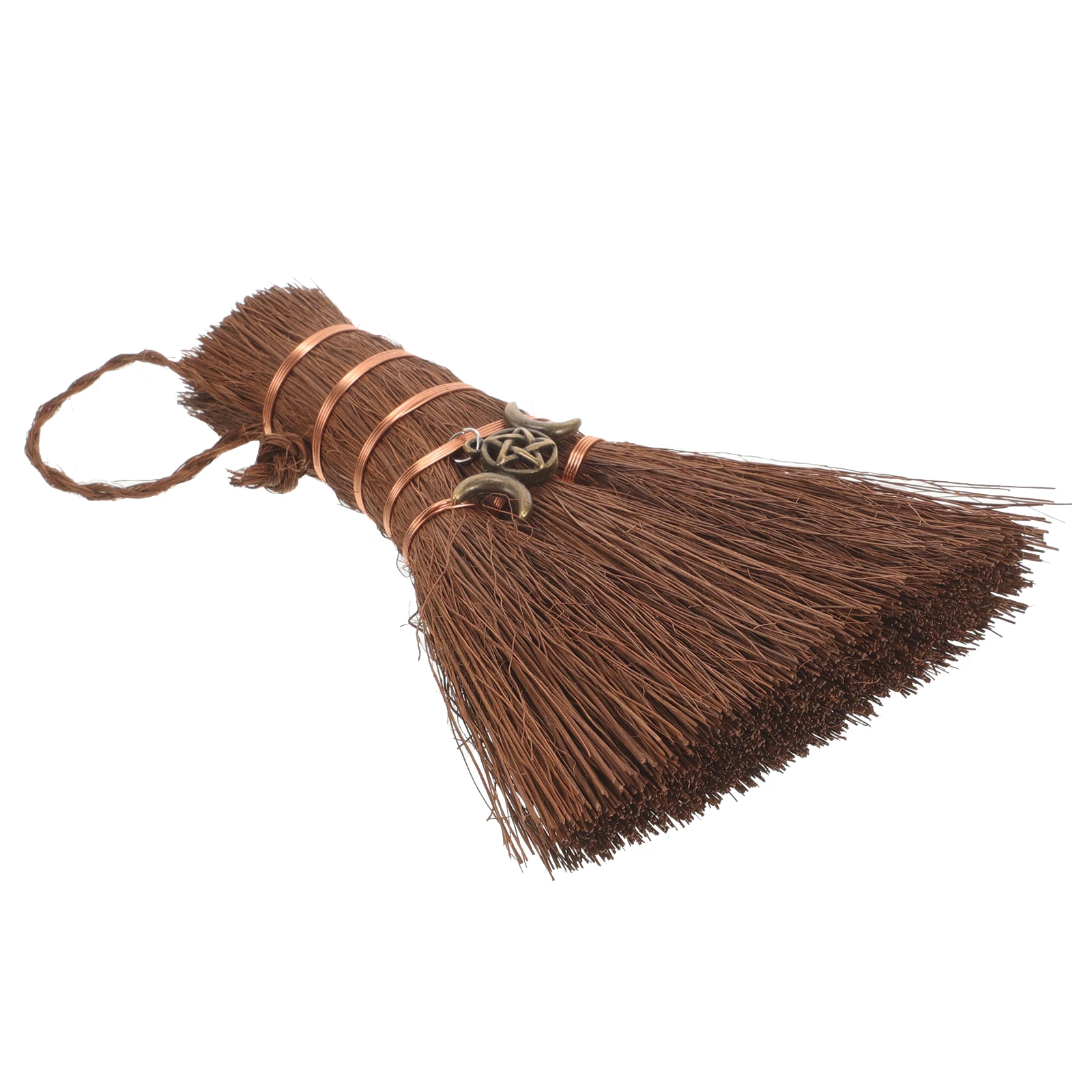 

Broom Hanging Pendant Halloween Party Decor Decorative Miniature Cleaning Tool Lovely Broom Props Small House