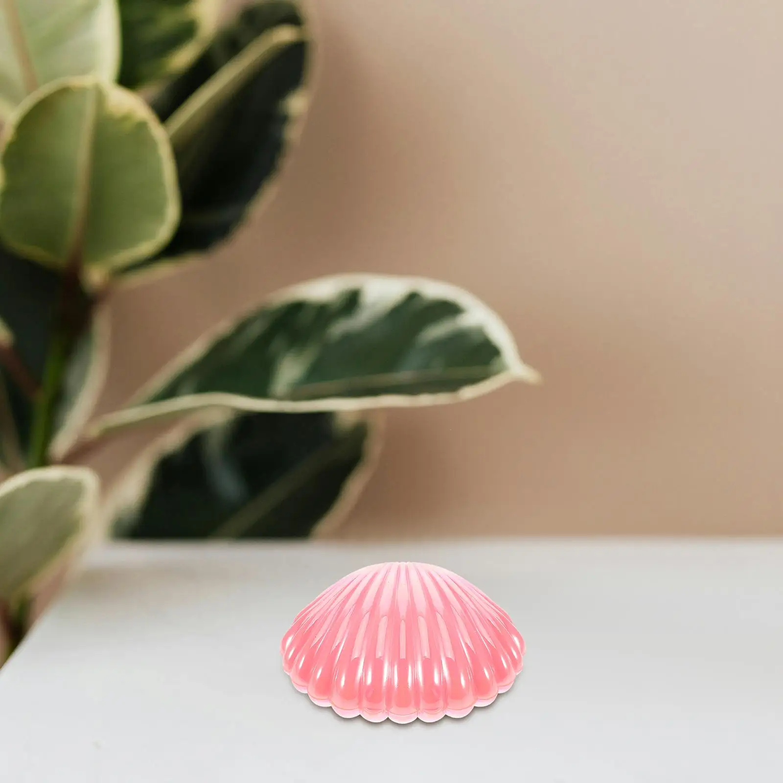 Seashell Key Box Jewelry Tray Pink Plastic Cute Dish for Keys Rings Watches Storage Decor Necklace Tray Ring Holder Sea Shells