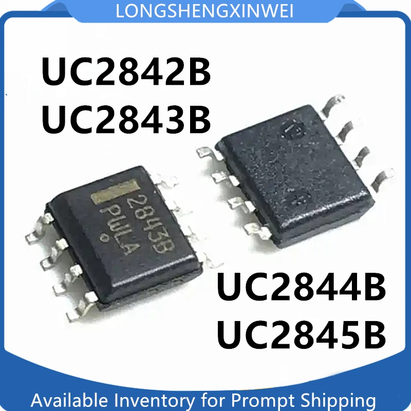 1PCS Original UC2843BD1R2G UC2842B 2843B 2844B 2845B SOIC-8 High-performance Current Mode PWM Controller Chip