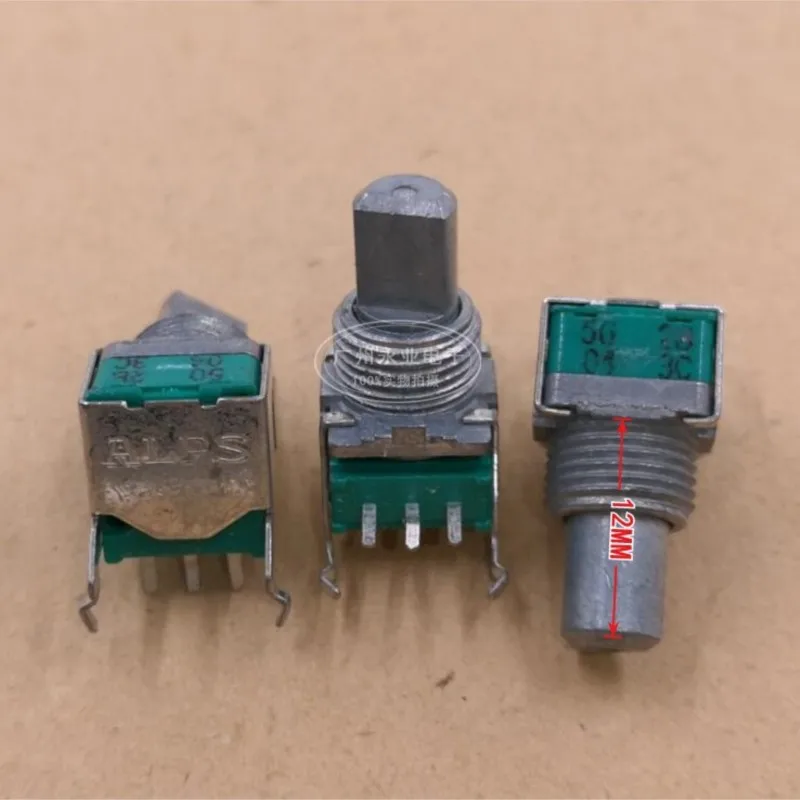 1 Piece RK097N Single Horizontal With Bracket B5K 502B Precision Adjustable Potentiometer Handle Length 12MMF 3 Feet