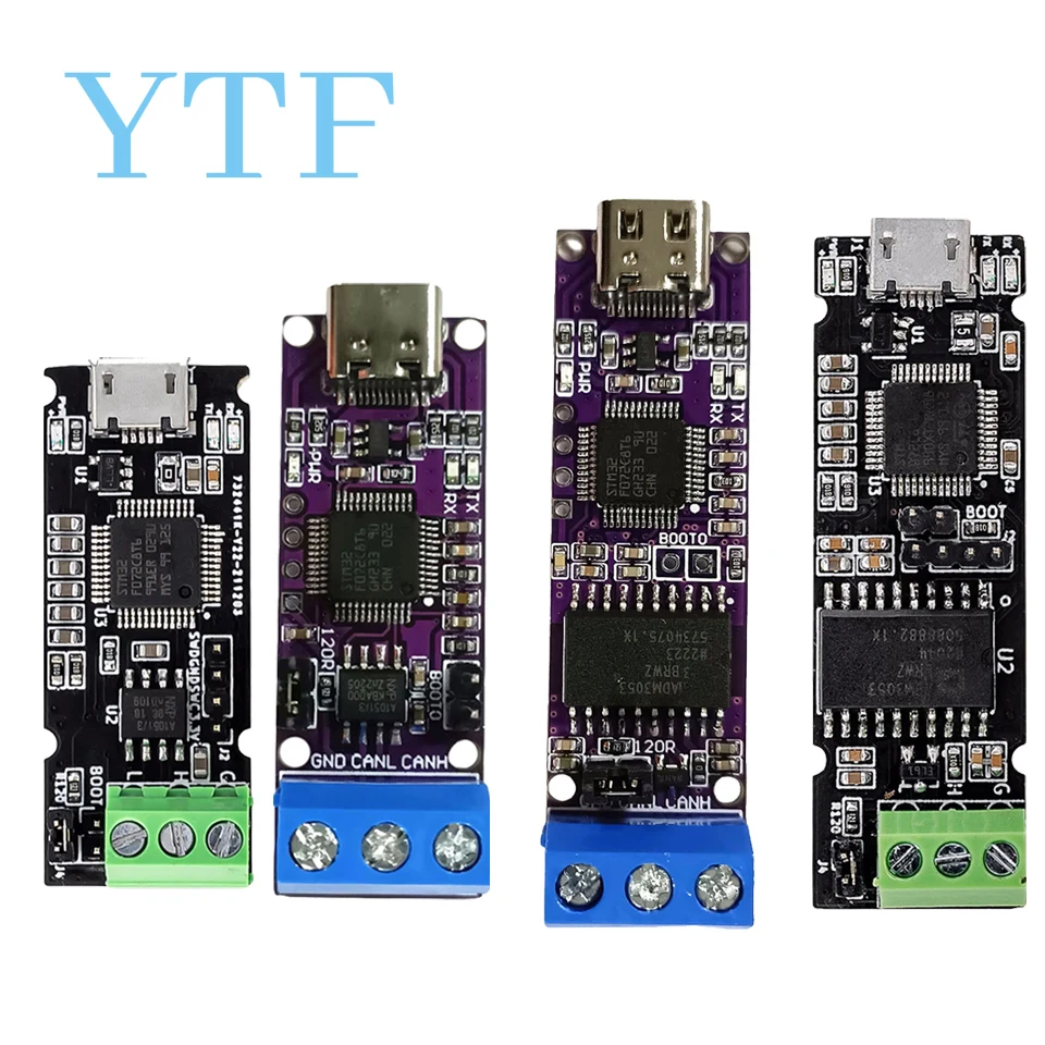 

CANable Pro device controller USB to CAN transceiver breakout board SocketCAN adapter module CAN bus shield