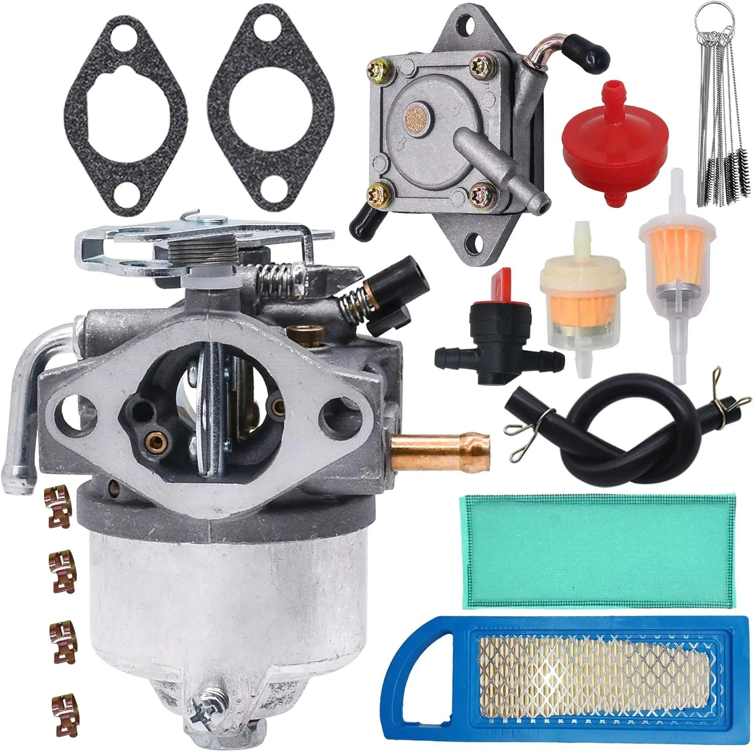 

AM122006 Carburetor Fit for John Deere AM18740 Gator 6X4 Worksite PC2387 Replace for Gator 4x2 With Air Filter and Fuel Pump
