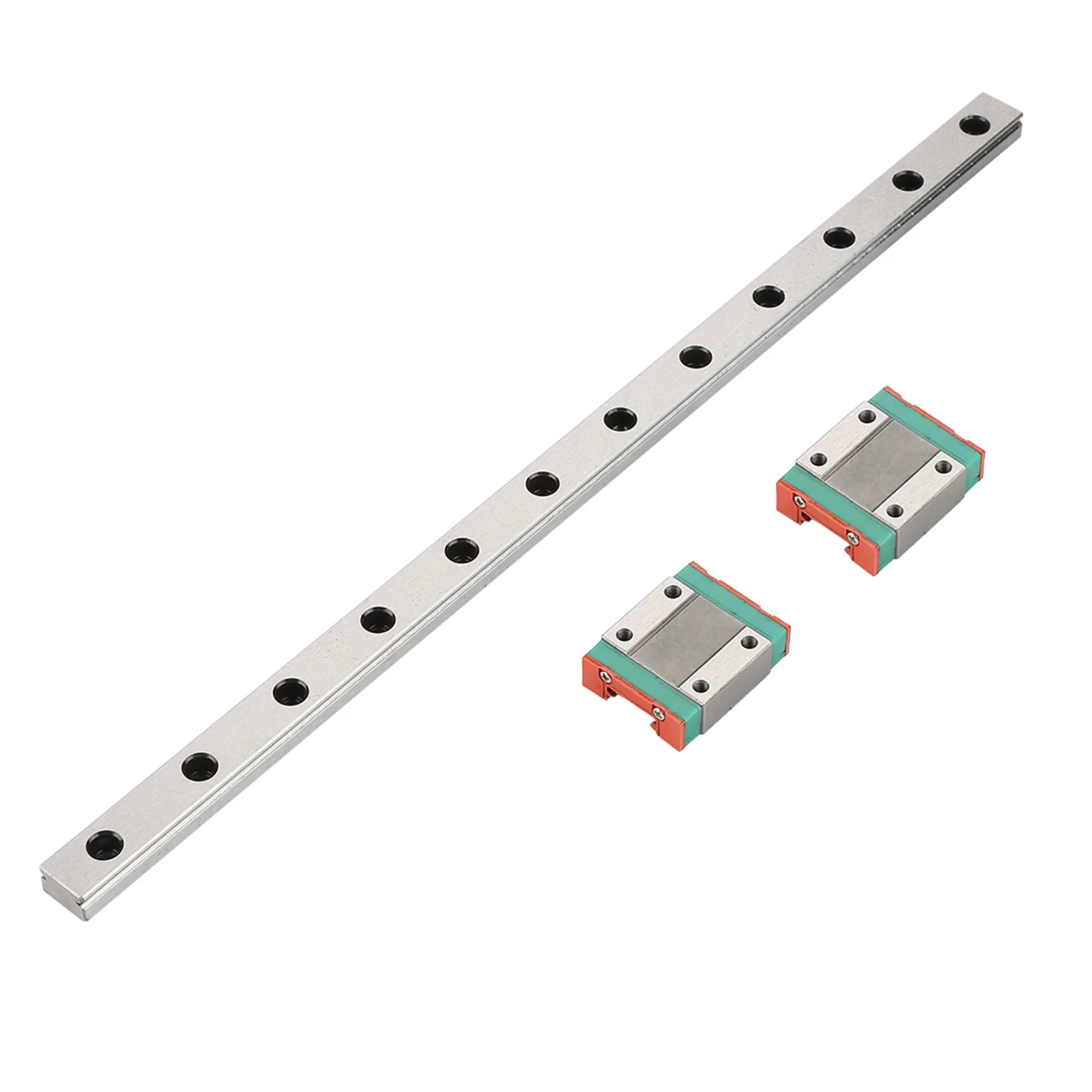 Linear Rail Carriage, 1pc 300mm MGN12 Miniature Linear Rail Guide Rail 12mm Width   2pcs MGN12B Slide Blocks
