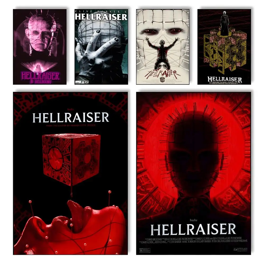 Classic Hellraiser Movie Poster High-definition posters, wall art for living room and home decor. Modern home