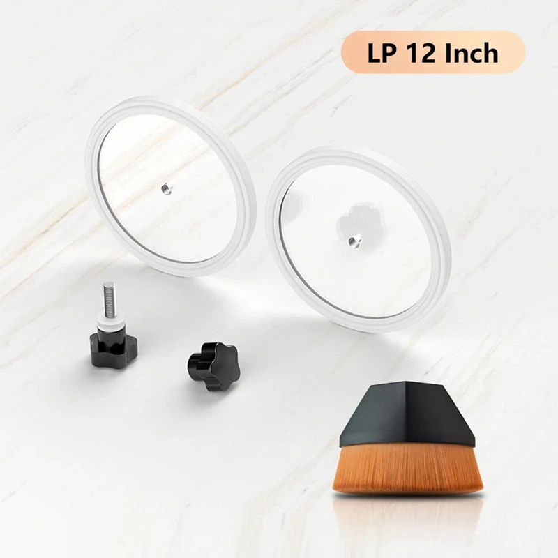 Universale 7-12 pollici LP vinile impermeabile Clip Record Clip di pulizia impermeabile MS Set di pulizia professionale durevole