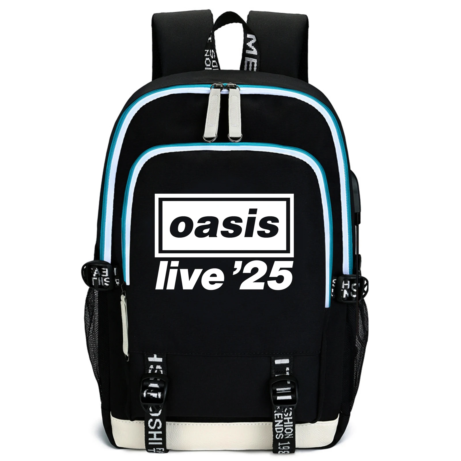 

Школьные ранцы Oasis Live 25 Tour, подростковый рюкзак для ноутбука, рюкзак для мальчиков и девочек, дорожная сумка Mochila
