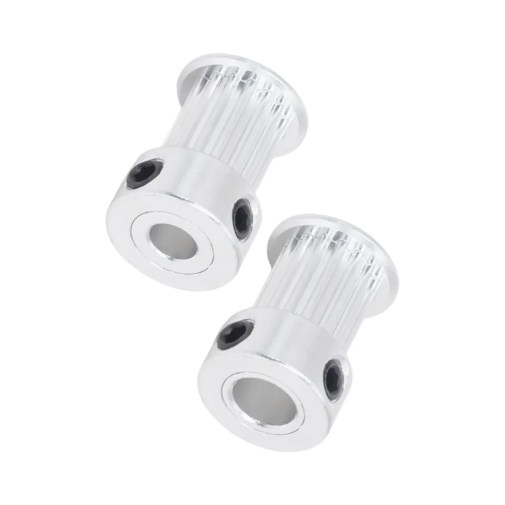 

S2M Timing Pulley 14/15/16/17/18/19/22Teeth Bore 3/3.17/4/5/6/6.35/8mm Belt Width 6/10mm K-Type Synchronous Pulleys Aluminum