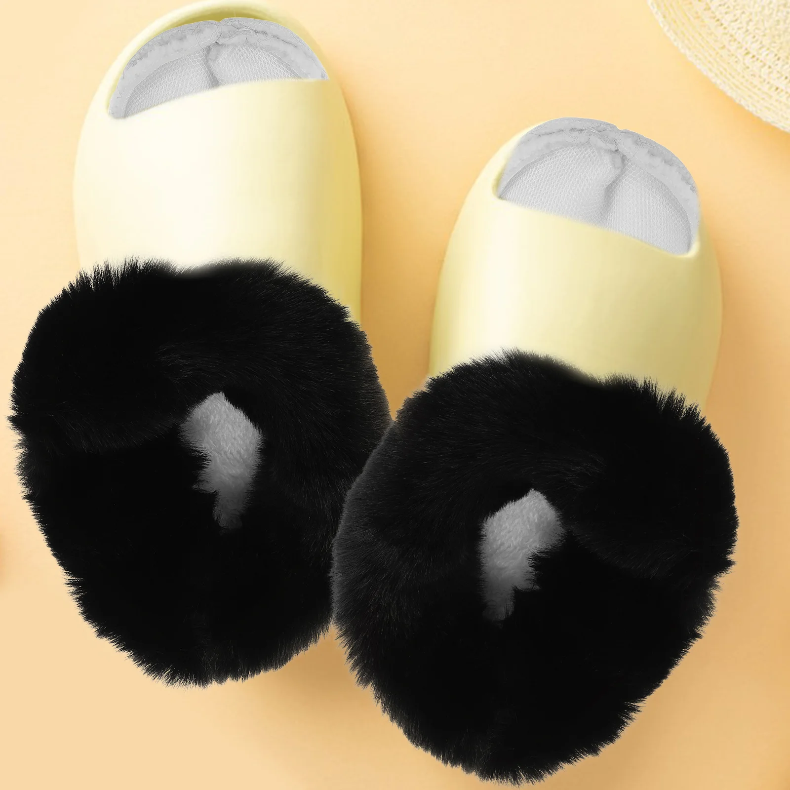 Shoe Liner Charms for Mushroom Slipper Liners Shoes Winter Fluffy Insert Slippers Fuzzy Hole Inserts Clogs