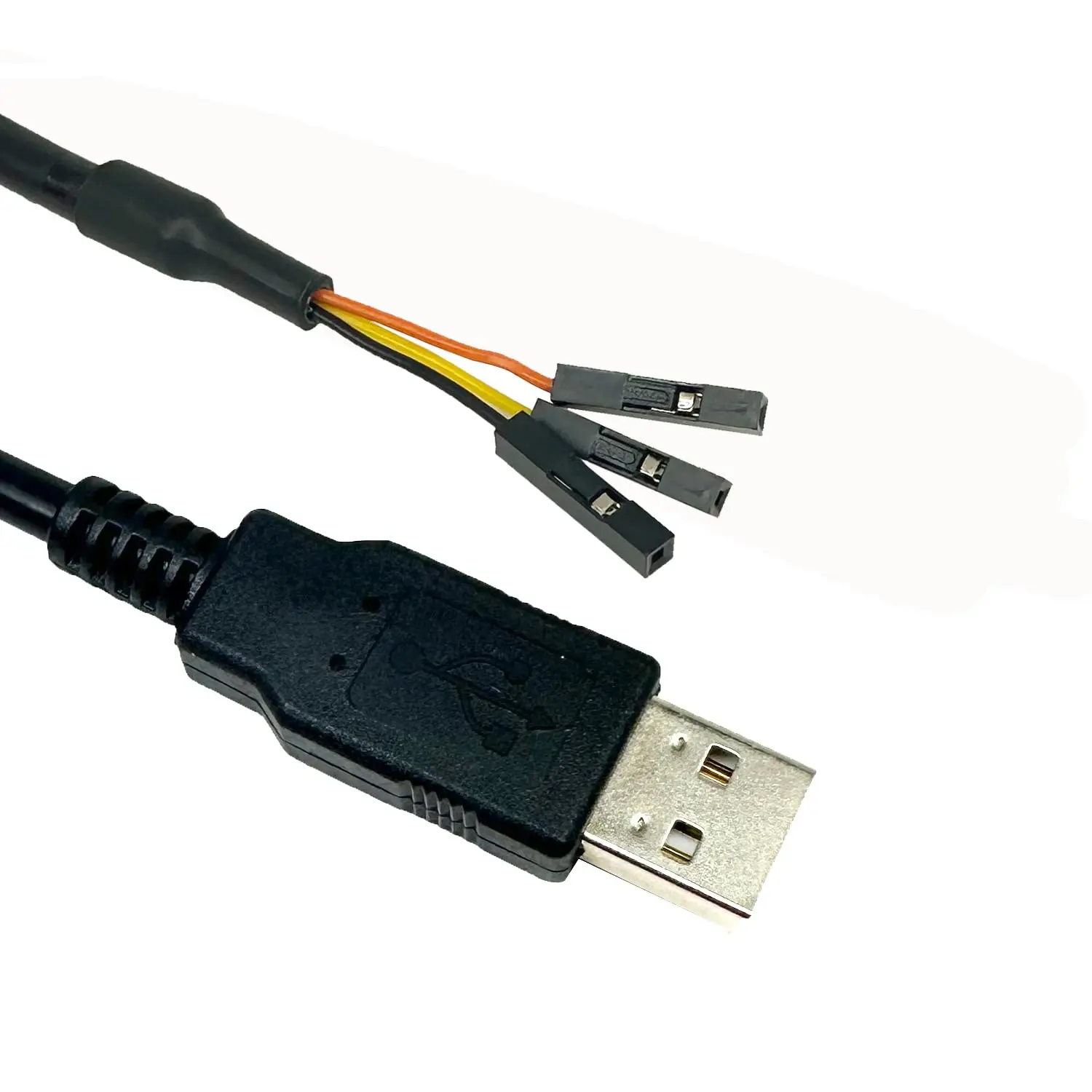 

Последовательный кабель адаптера USB-TTL-232r-RPI 3,3 В для кабеля программирования отладки Rapsberry Pi 3V3 Встроенный чип FT232 (1,8 м/6 футов)