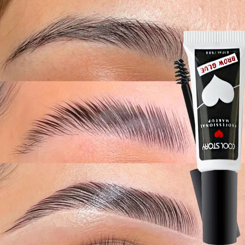 3D Wenkbrauw Styling Gel Waterdicht langdurige Sneldrogende Wenkbrauw Transparante Wax Set Brow Lifting Wenkbrauw Enhancers Make-Up Nieuwe