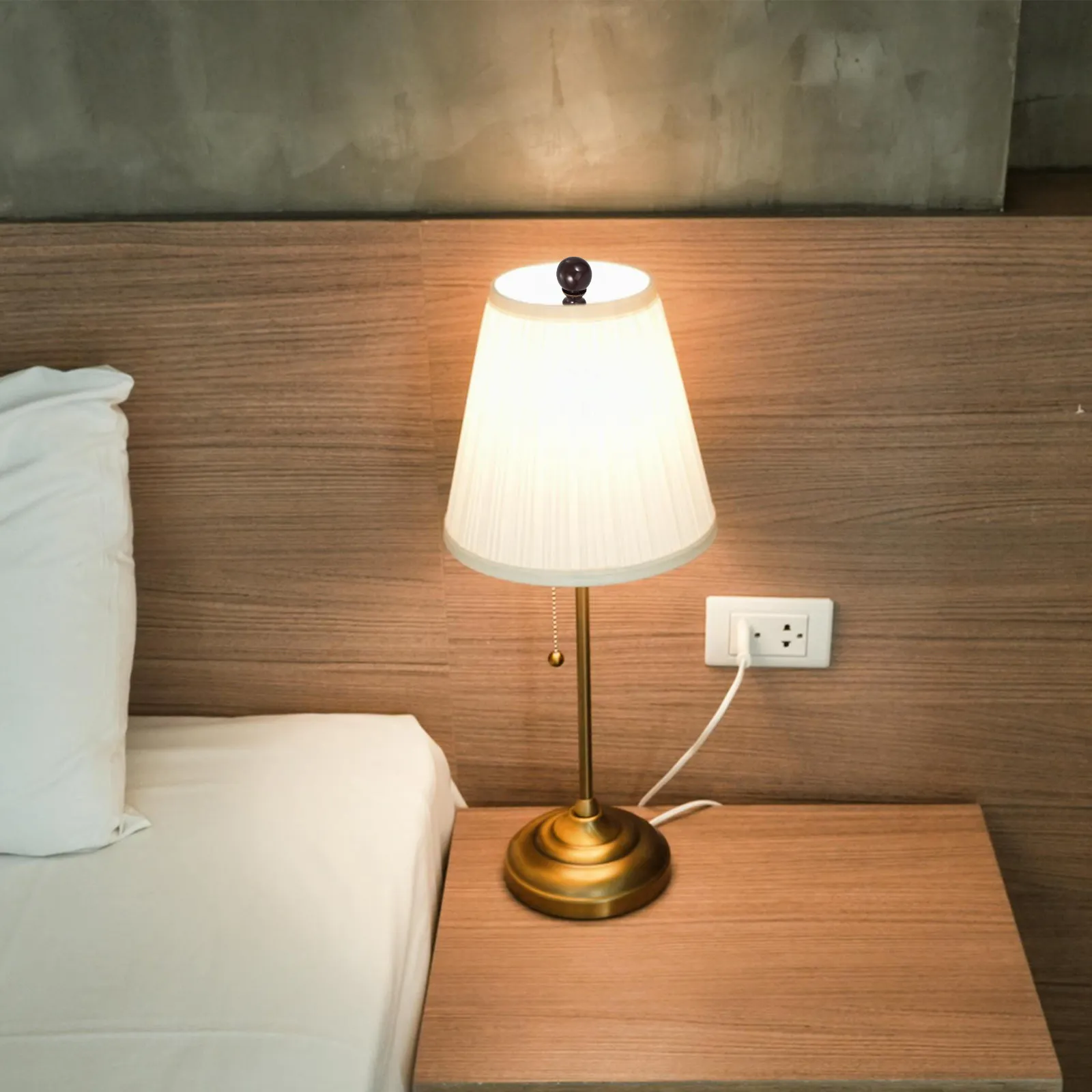 Decorative Metal Lamp Finial Cap Adapter Robust Design Easy Install Lamp Shade Topper for Bedroom Study Living Room