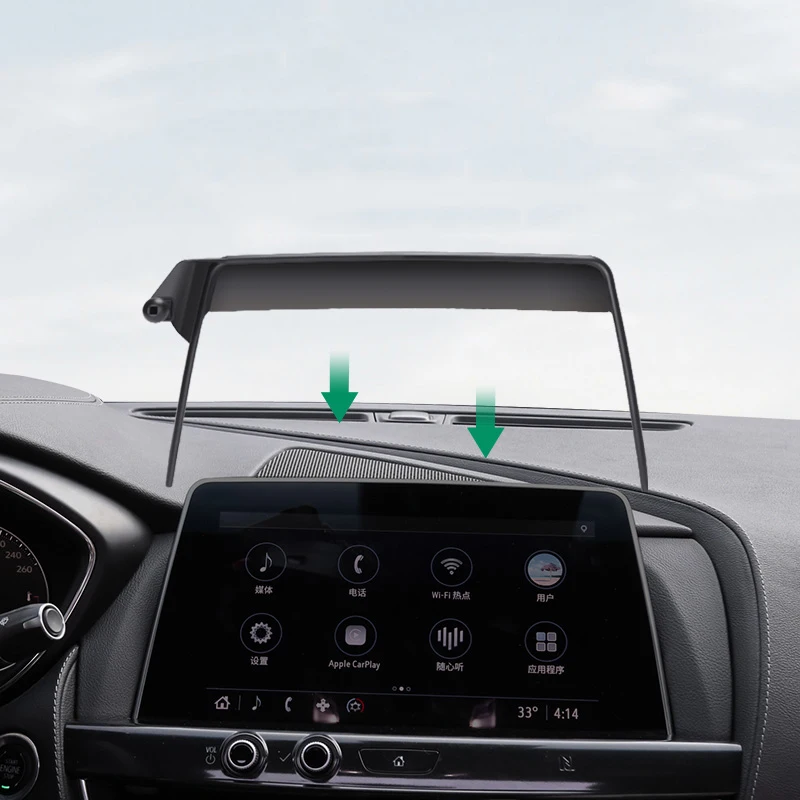 For CADILLAC CT5 2020 2021 2022 Interior Accessories Car Central Control Navigation Screen 10 Inches Phone Holder Stand Bracket