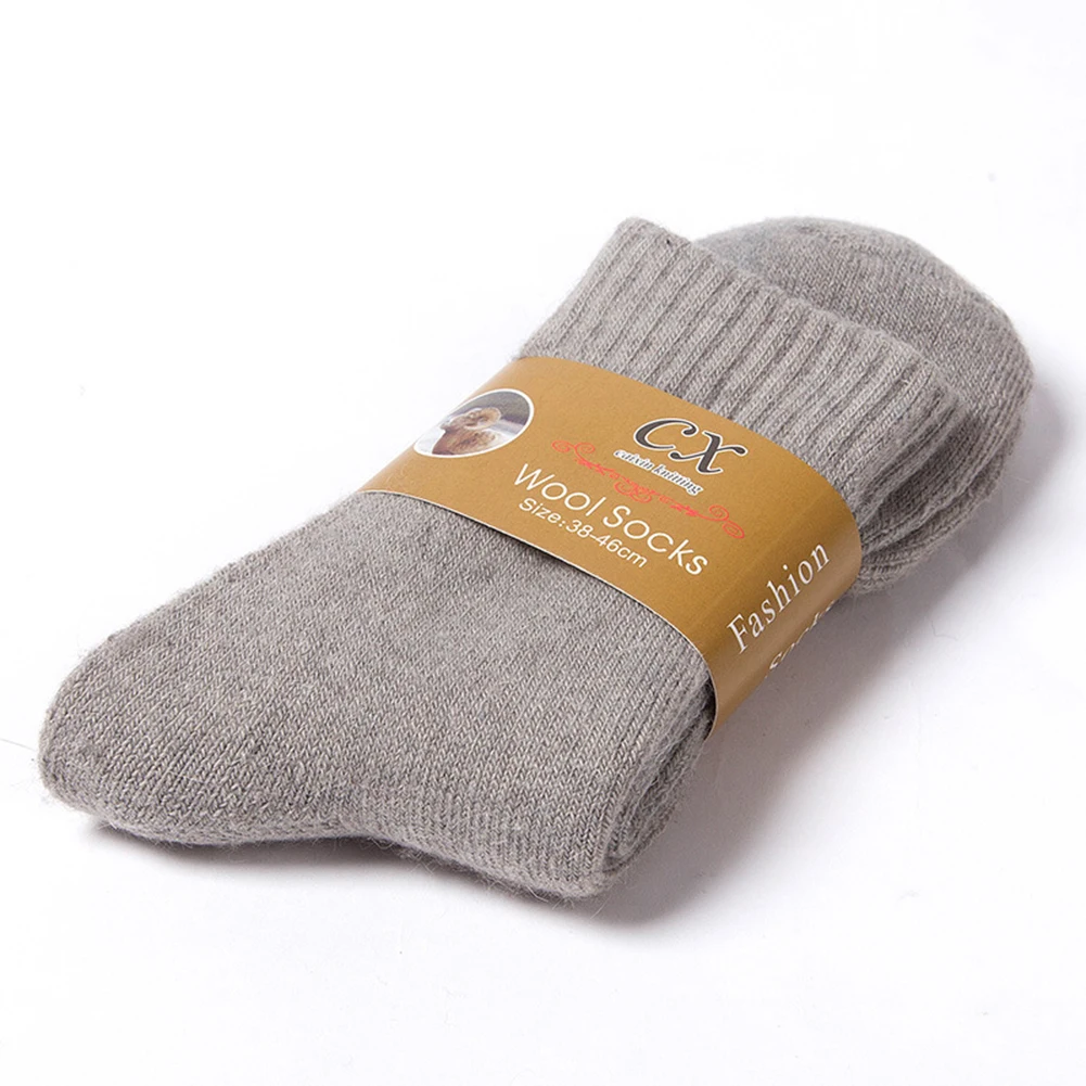 Thermal Socks Thick Socks Mid-Tube Thicken Wool Socks Men High Quality Towel Keep Warm Winter Socks Cotton Gift Socks For Man