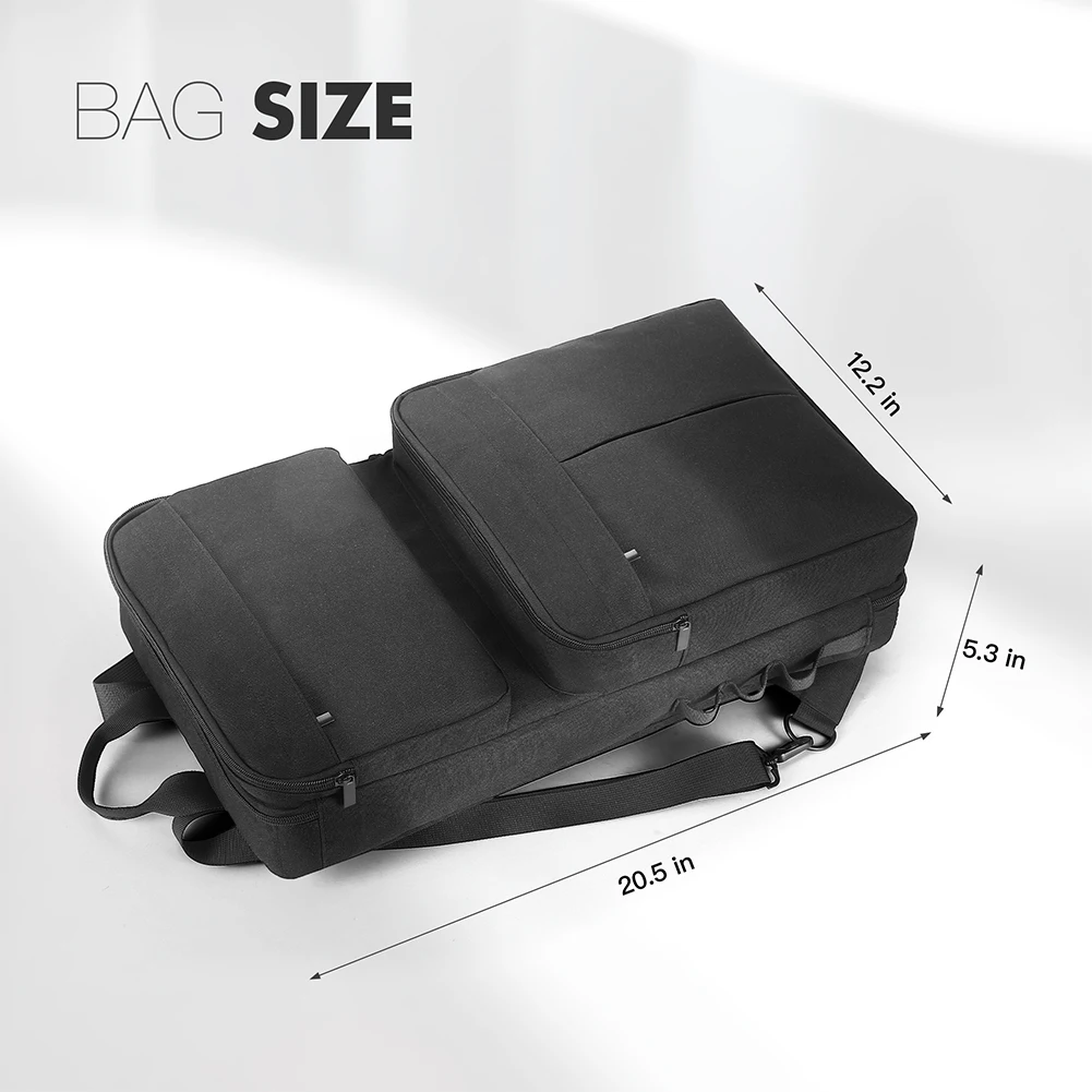 حقيبة ظهر DJ لبايونير DDJ-400/DDJ-FLX4 لرولاند DJ-202 DJ خلاط حقيبة حمل حقيبة سفر حزام كتف قابل للتعديل
