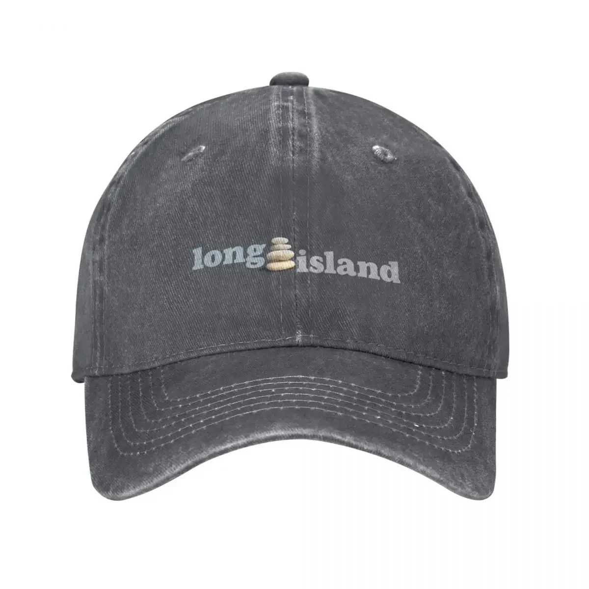 

Long Island with beach pebbles Baseball Cap luxury caps Sunhat Men's Women's