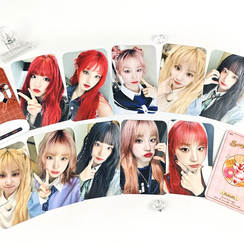 

6Pcs/Set KPOP (G)I-DLE YUQI YUQ1 Solo Album Ins Style Photocards Two Sides Cute Selfie Lomo Cards Postcard Fans Collection Gifts