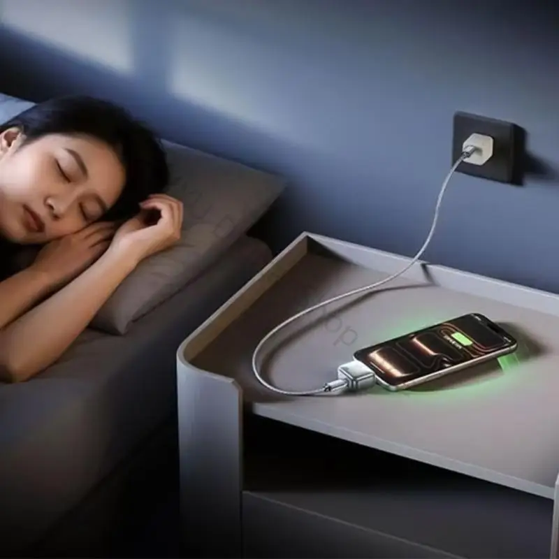 96BA Type C Full Charging Separator for Overnight Desk Charging and Home Use