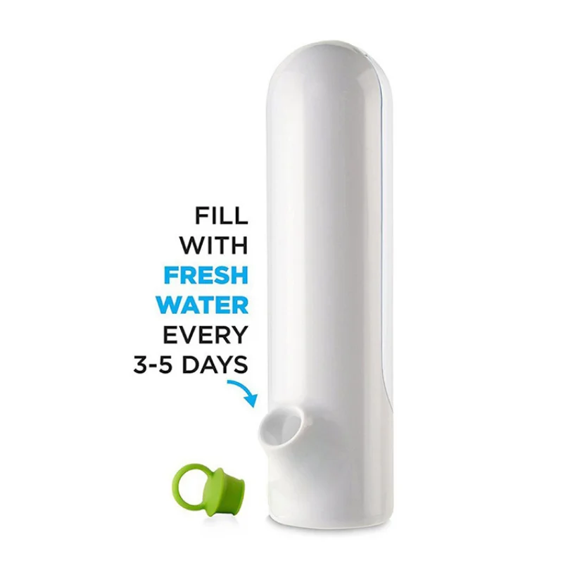 Vanilla Fresh-Keeping Greens Vegetables Cup Kitchen Herb Saver,Leaf Peeler Organizer Container