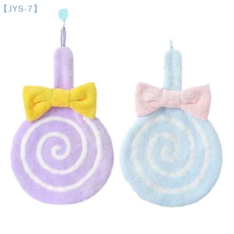 منشفة يد كرتونية ناعمة ماصة من المخمل المرجاني مطرزة صديقة للبشرة من الألياف الدقيقة مصاصة مسح القماش للحمام المطبخ #5