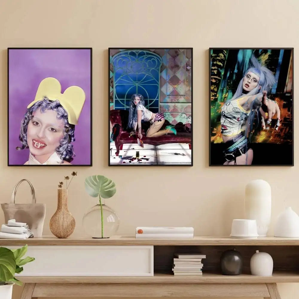 A-Ashnikko Smoochies Poster Self-adhesive Art Waterproof Pap