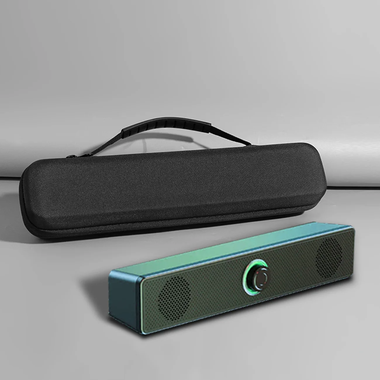 1/2PC EVA Shockproof Travel Storage Case for Long Bluetooth Soundbar Portable Protective Carrying Pouch Speaker Accessory