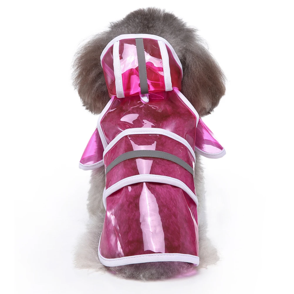 

Large Dog Raincoat for Spring and Summer Pet Waterproof Reflective
