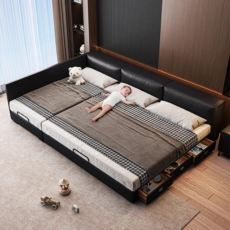 

Parent-child double bed, a family of three, master bedroom, mother-child bed, family three, widened extra-large tatami bed
