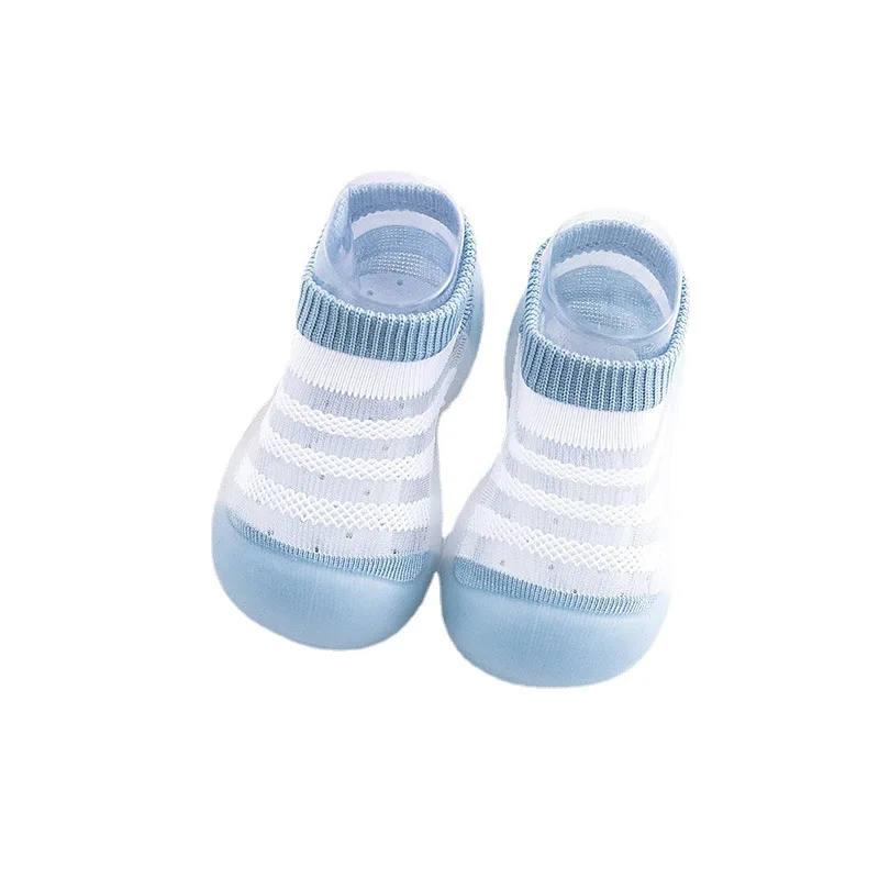 Sommer Babys chuhe Eis Seide Wanderschuhe Babys ocken Schuhe weiche Sohle Bodens chuhe Indoor 0-3