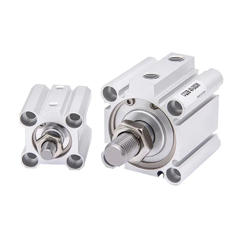 CQ2B Pneumatic Compact Cylinder Male Thread CQ2B12 CQ2B16 CQ2B20 CQ2B25 CQ2B32 CQ2B40 CQ2B50 CQ2B63 CQ2B80x100 Double Acting