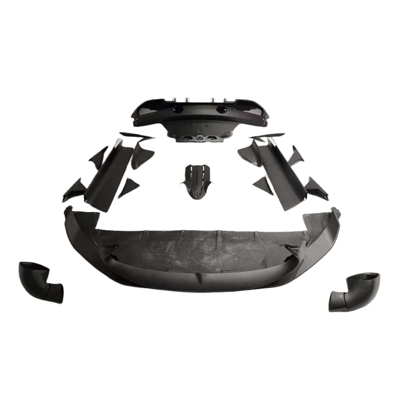 High Quality OEM Style Dry Carbon Fiber Modification Kit, Front Lip Rear Diffuser Side Skirts Rear Spoiler Body Kit MC20