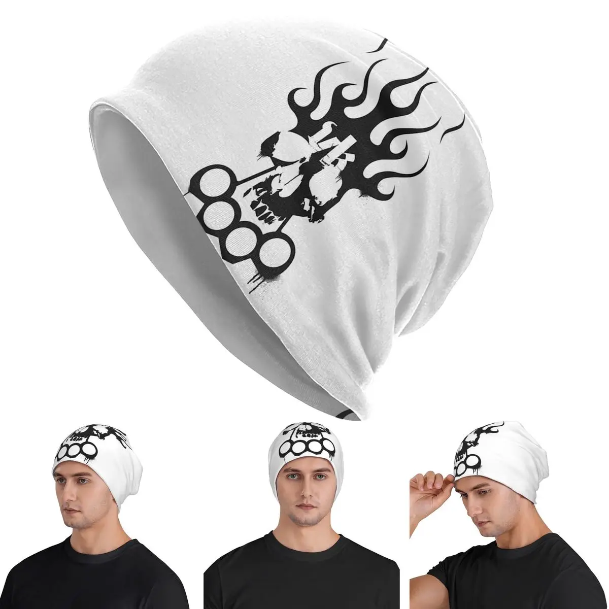 

Kontra K DPK Vollkontakt Totenkopf Schlagring Logo Skullies шапочки шапки теплая осенняя шапка вязаные шапки для взрослых унисекс