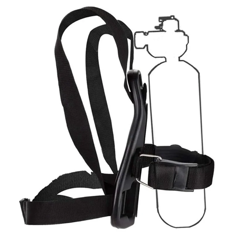 

Scuba Diving Air Tank Backpack Diving Single Oxygen Tank Holder Snorkeling 2Pcs