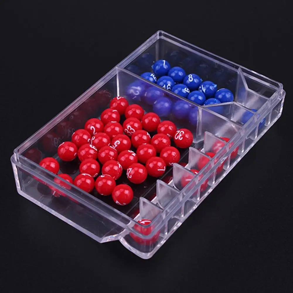 Lucky Lottery Toy Number Picking Machine Mini Lottery Bingo Games Shake Lucky Ball Entertainment Board Game Party Games