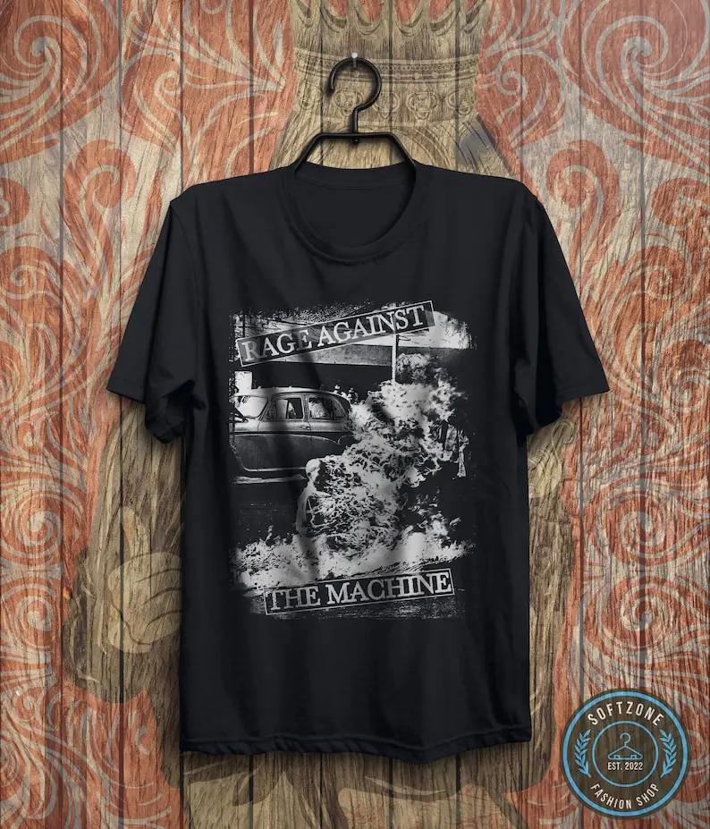 

Rage Against the Machine Vintage 90's T-Shirt - Rage Against the Machine Shirt, Vintage Rock Shirt, RATM Shirt