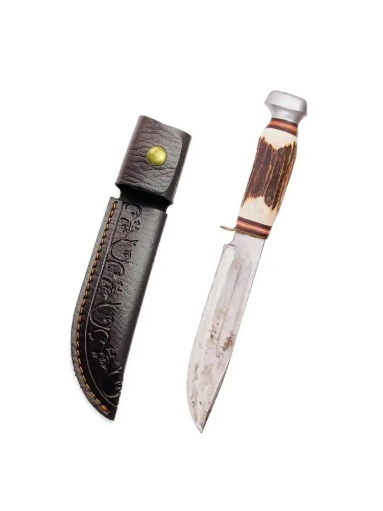 Porte-couteau de poche de ceinture de gaine en cuir pour le Camping en plein air, barbecue, outil de gaine de transport en plein air facile à utiliser