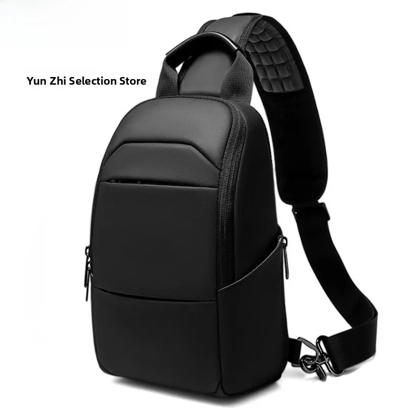 men's-casual-crossbody-bag-single-shoulder-waterproof-cycling-backpack-functional-street-style-pure-color-summer-2023