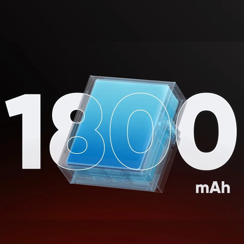 오리지널 인스타 360 에이스 프로 2 배터리, 1800mAh 대용량 및 SYMIK 고속 충전기 케이스, 인스타 360 에이스 프로 2 전원 액세서리