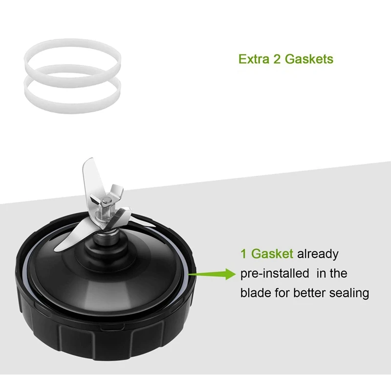 6 زعانف شفرة خلاط استبدال أجزاء ل نوتري النينجا 1000W السيارات-الذكاء BL480D BL480 BL480-70 BL480W-70 BL481-70 BL482-70