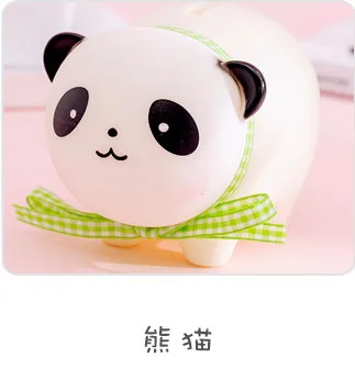 2022 Korea Creativiteit Cartoon Anti-Val Plastic Spaarpot Kinderen Mooie Animal Doll Coin Geld Banking Speelgoed Kid Verjaardag gift