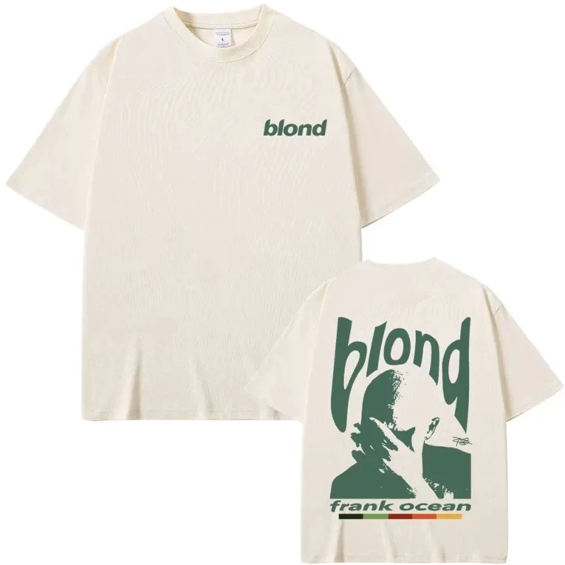 Rapper Frank Ocean Graphic T-Shirt, Hip Hop Blonde Album T-Shirt, Fashion Loose Pure Cotton T-Shirt Women And Men T-shirt