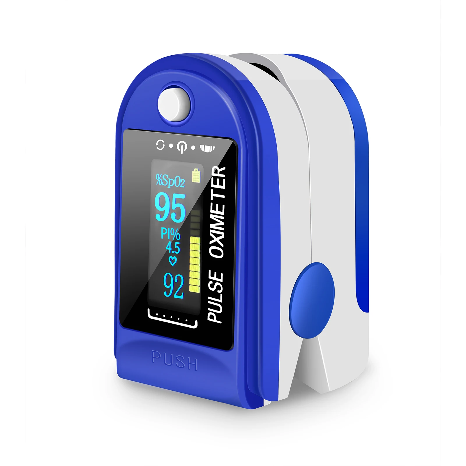 

Fingertip Oximeter Portable Compact Detects Heart Rate Pulse Sports Partner Oximetro пульсоксиметр Supports PayPal