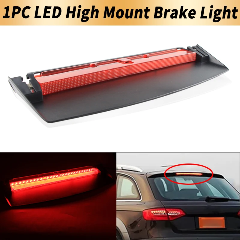 

1PC Canbus For Audi A5 S5 Coupe Sportback 2008-2017 LED High Mount 3rd Tail Brake Light Rear Stop Lamp 8T0945097B Car Accessory