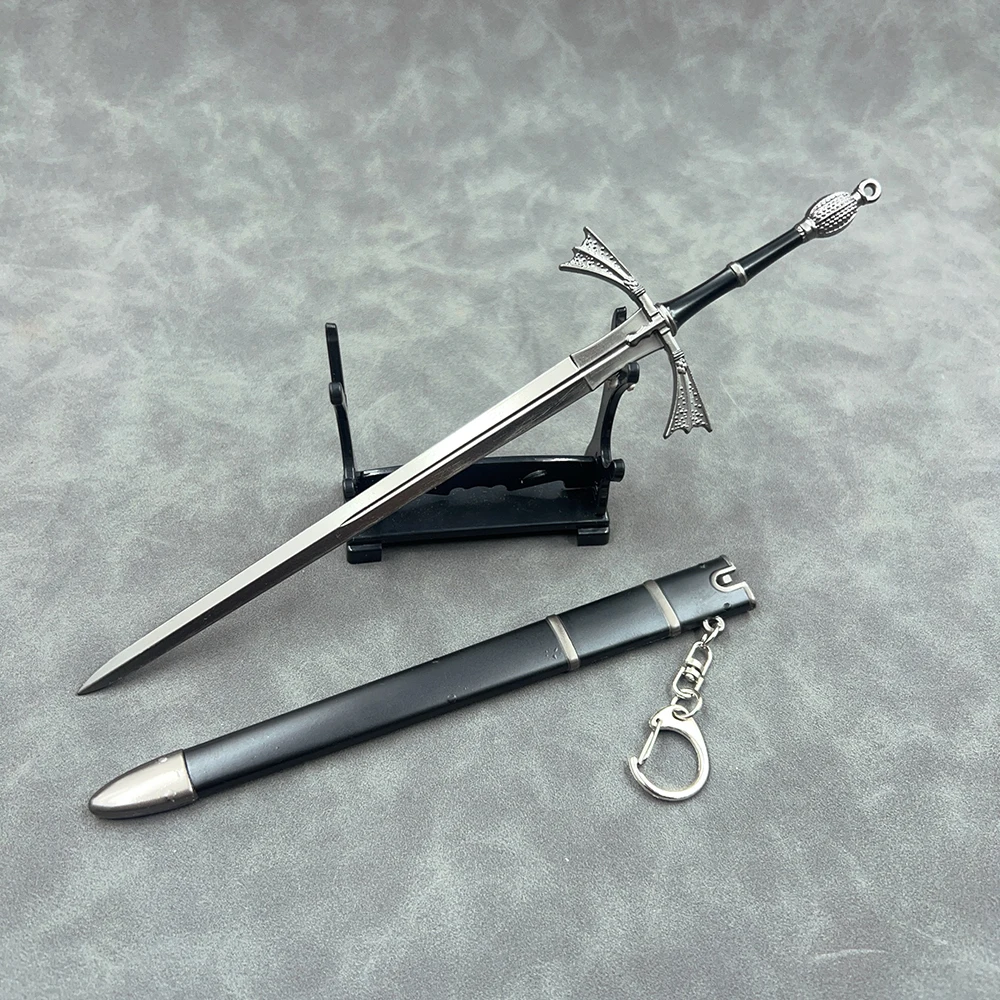 Espada Dark Sister de 22 cm, Nuevo Modelo de Espada Medieval de Daemon Targaryen, Espada Katana Samurai Totalmente Metálica, Adornos, Manualidades, Regalos