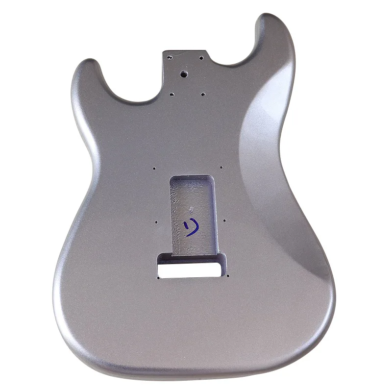 

Silver Glossy Electric Guitar Body DIY Modification Instrument Accessories for Musicians And Hobbyists